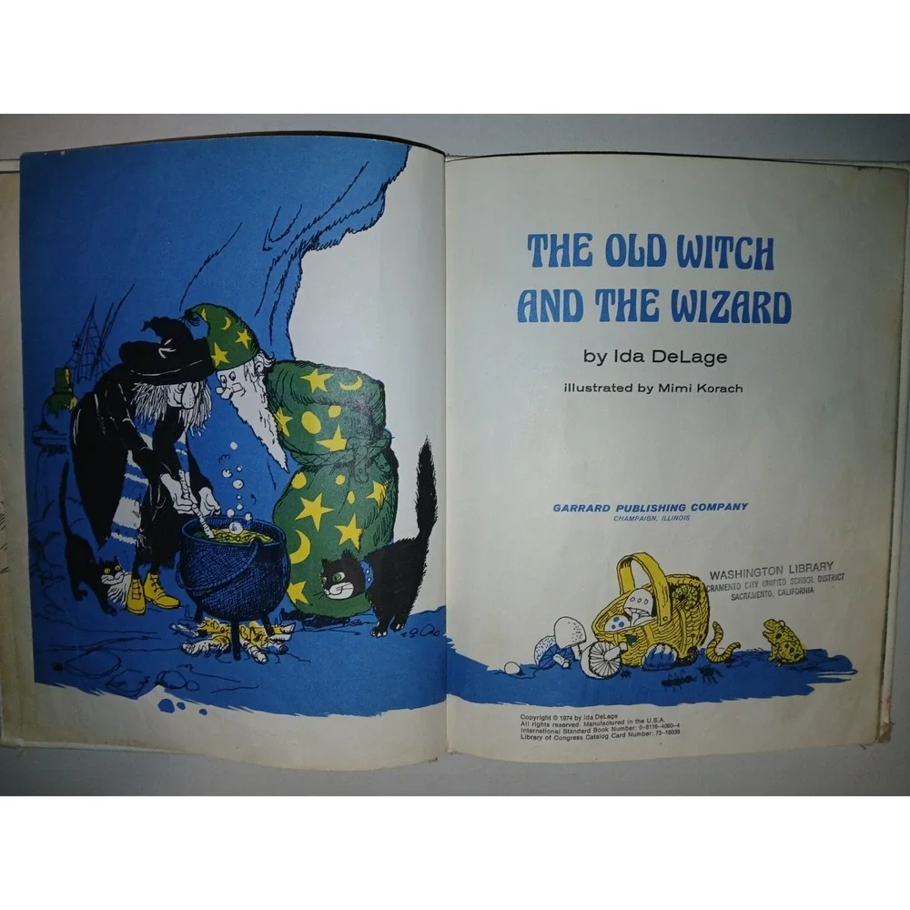 The Old‎ Witch and the Wizard Hardcover Ida DeLage